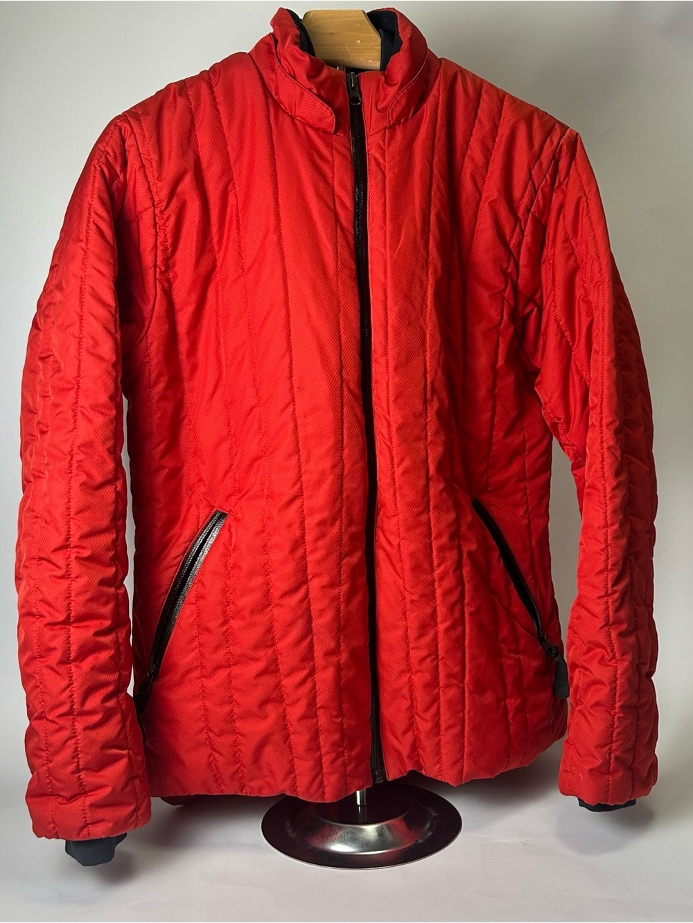 Nike Red and Black Lined Jacket